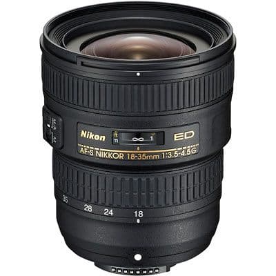 Nikon 18-35mm f3.5-4.5G AF-S ED Nikkor Lens