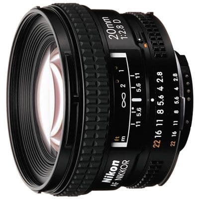 Nikon 20mm f2.8 D AF Lens