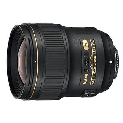Nikon 28mm f1.4E ED Nikkor Lens