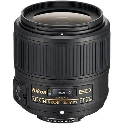Nikon 35mm f1.8 G ED AF-S Nikkor Lens