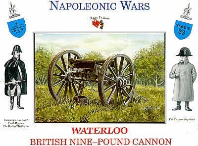 A Call to Arms 1/32 Waterloo British 9lb Cannon # 23