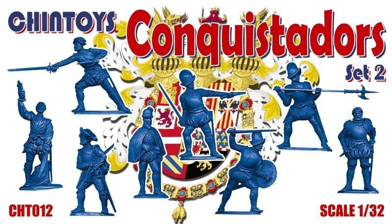 Chintoys 1/32 Conquistadors Set 2 # 012