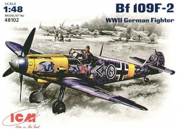 ICM 1/48 Messerschmitt Bf109F-2 # 48102