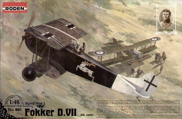 Roden 1/48 Fokker D.VII (Alb Early) # 421