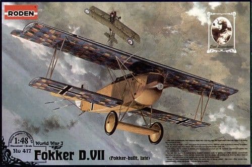 Roden 1/48 Fokker D.VII (Late) # 417