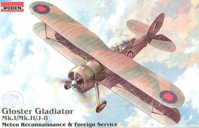 Roden 1/48 Gloster Gladiator Mk.I/II/J-8 Foreign Service # 438