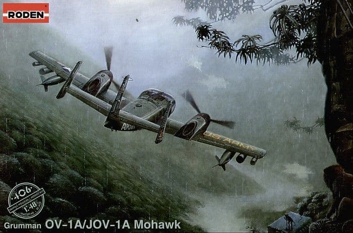 Roden 1/48 Grumman OV-1A/JOV-1A Mohawk # 406