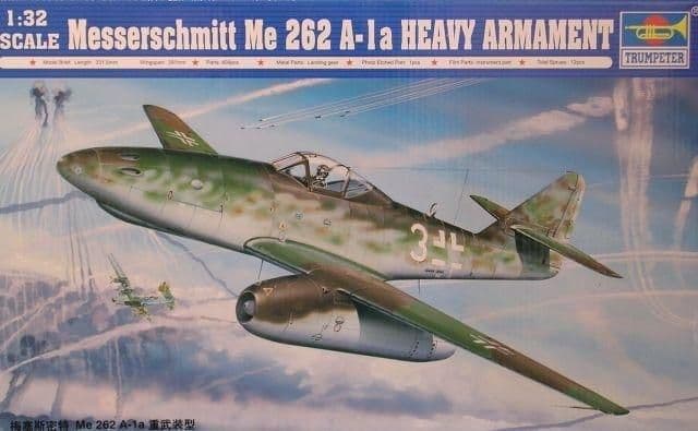 Trumpeter 1/32 Messerschmitt Me 262 A-1A Heavy Armament # 02260