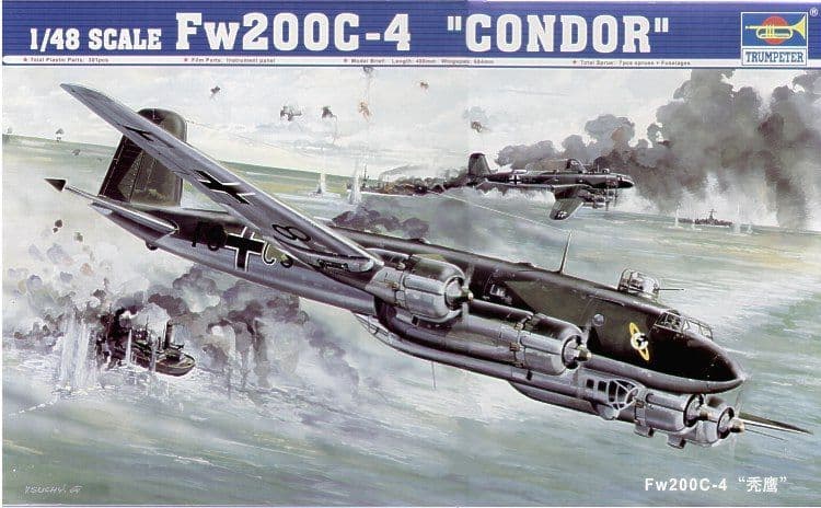 Trumpeter 1/48 Focke-Wulf Fw200C-4 Condor # 02814