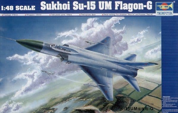 Trumpeter 1/48 Sukhoi Su-15UM Flagon-G # 02812