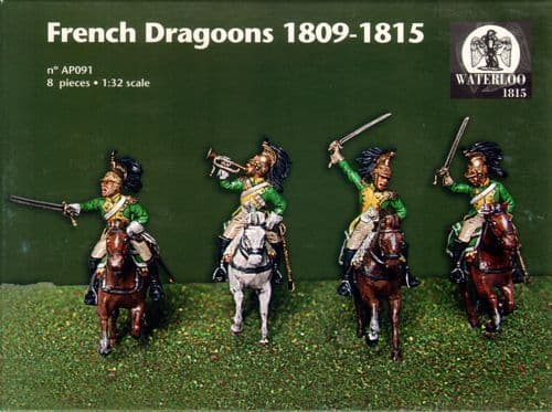 Waterloo 1815 1/32 French Dragoons 1809-1815 # AP091