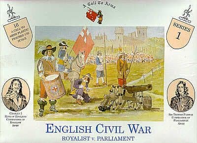 A Call To Arms 1/32 English Civil War Royalist v Parliament # 3201