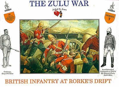 A Call To Arms 1/32 Zulu War - British Infantry at Rorkes Drift # 3207