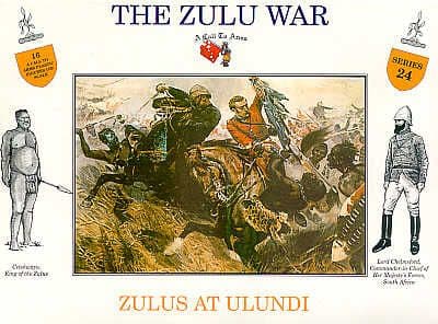 A Call To Arms 1/32 Zulu War Zulus at Ulundi # 3224