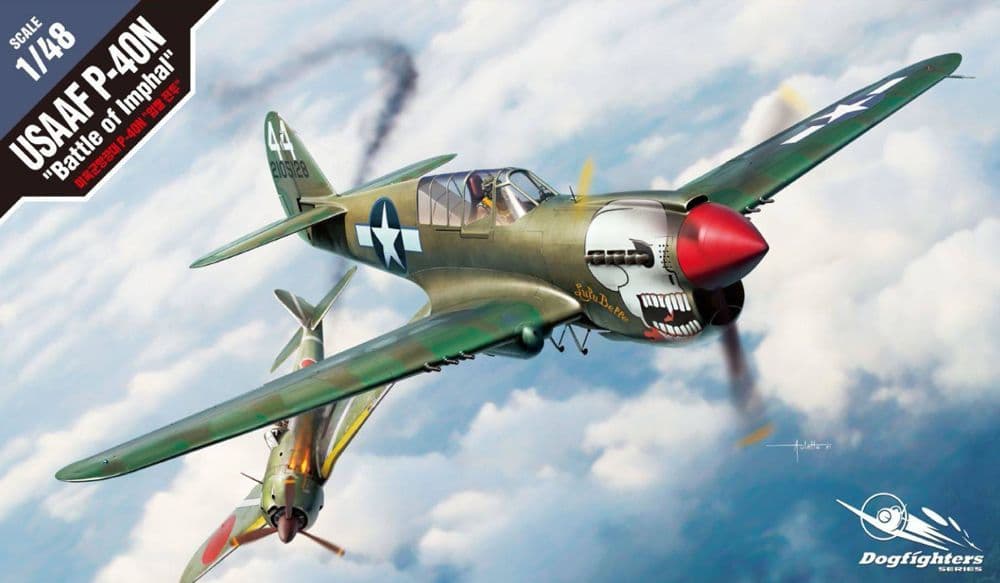 Academy 1/48 Curtiss P-40N "Battle of Imphal" # 12341