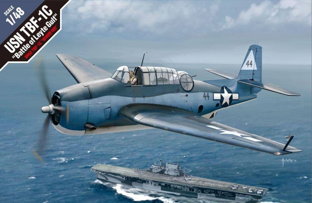 Academy 1/48 Grumman TBF-1C "Battle of Leyte Gulf" # 12340