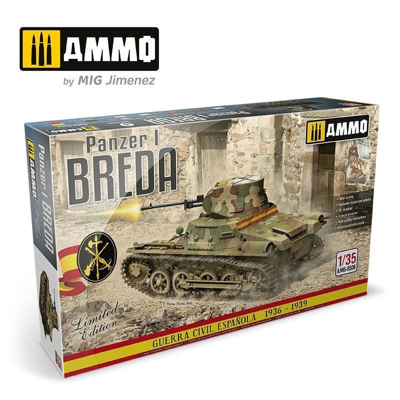 AMMO by Mig 1/35 Panzer I Breda # MIG-8506