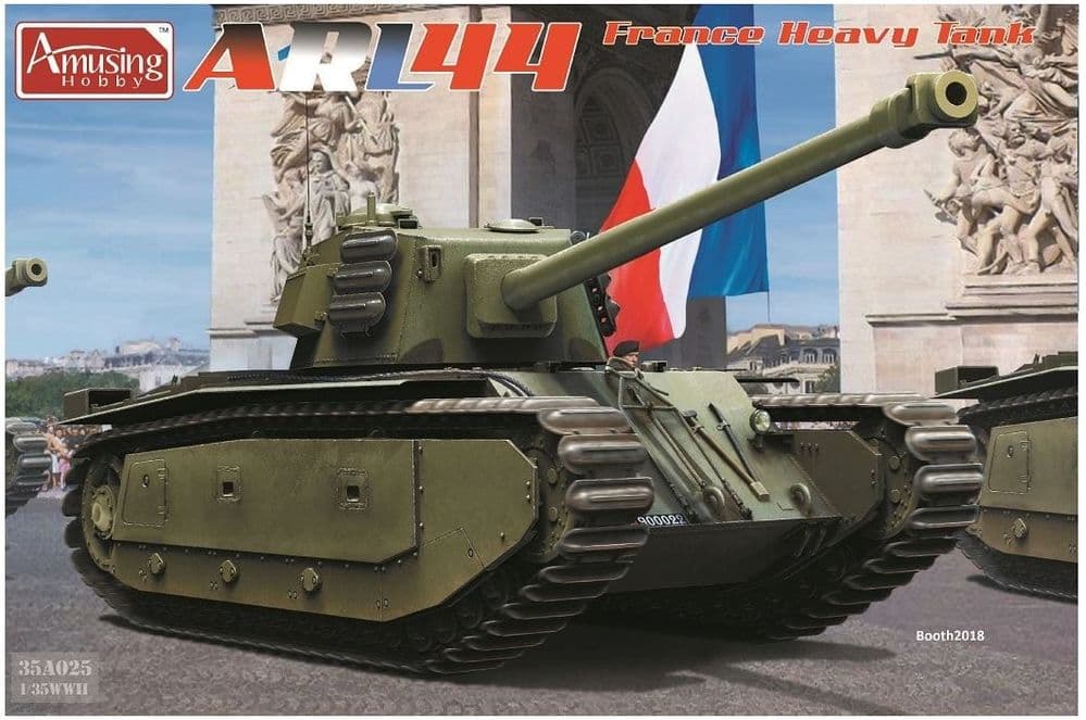 Amusing Hobby 1/35 ARL44 France Heavy Tank # 35A025