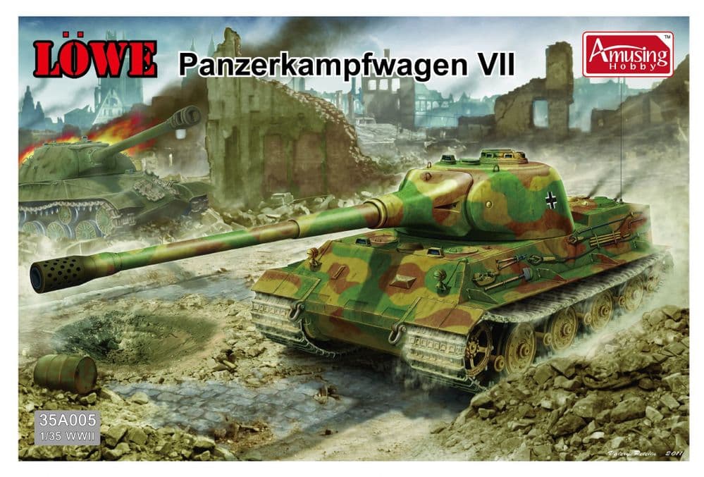 Amusing Hobby 1/35 Panzerkampfwagen VII Lowe # 35A005