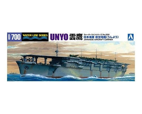 Aoshima 1/700 I.J.N. Aircraft Carrier Unyo # 04522