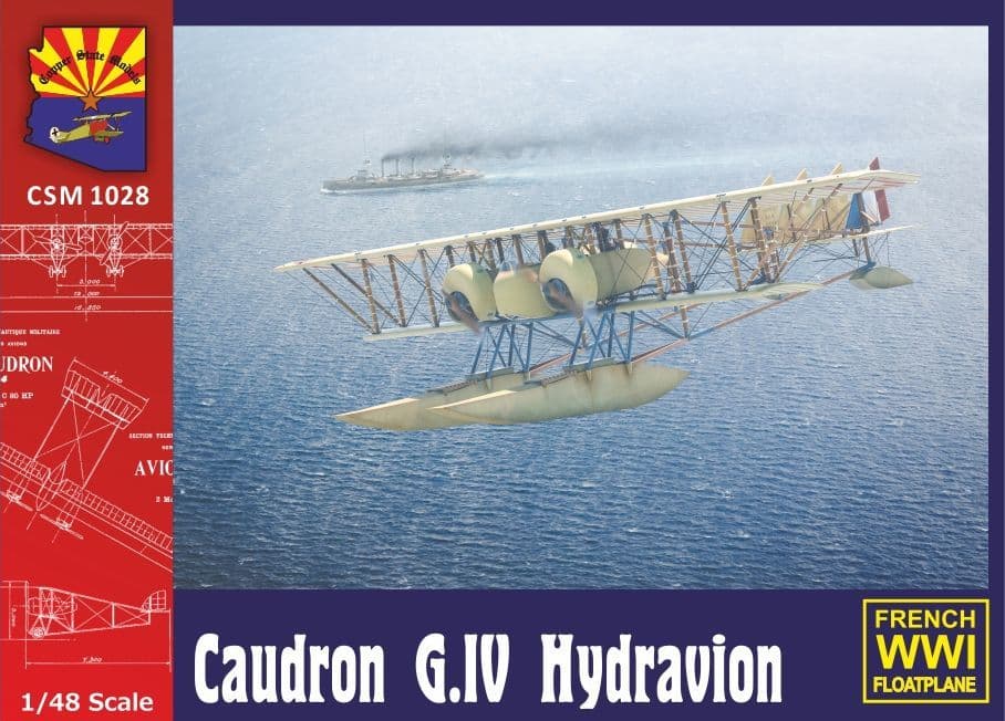 Copper State Models 1/48 Caudron G.IV floatplane French Navy # 1028