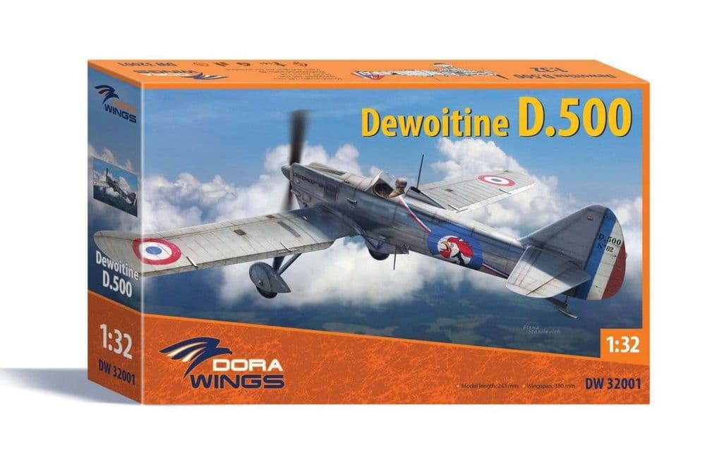Dora Wings 1/32 Dewoitine D.500 # 32001