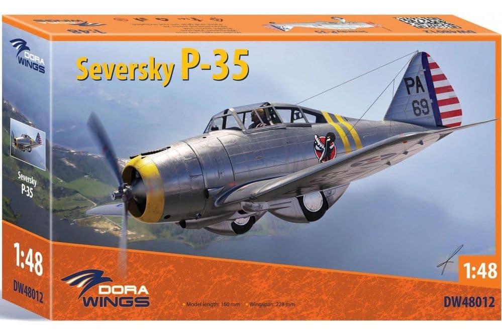 Dora Wings 1/48 Seversky P-35 # 48012