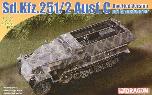 1:72 Modellbau Panzer Best-Preis 72001 Sd.Kfz.251/1