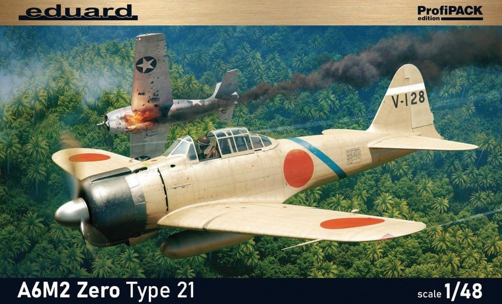Eduard 1/48 Mitsubishi A6M2 Zero Type 21 ProfiPACK Edition # K82212