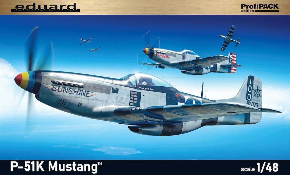 Eduard 1/48 North-American P-51K Mustang ProfiPACK Edition # K82105