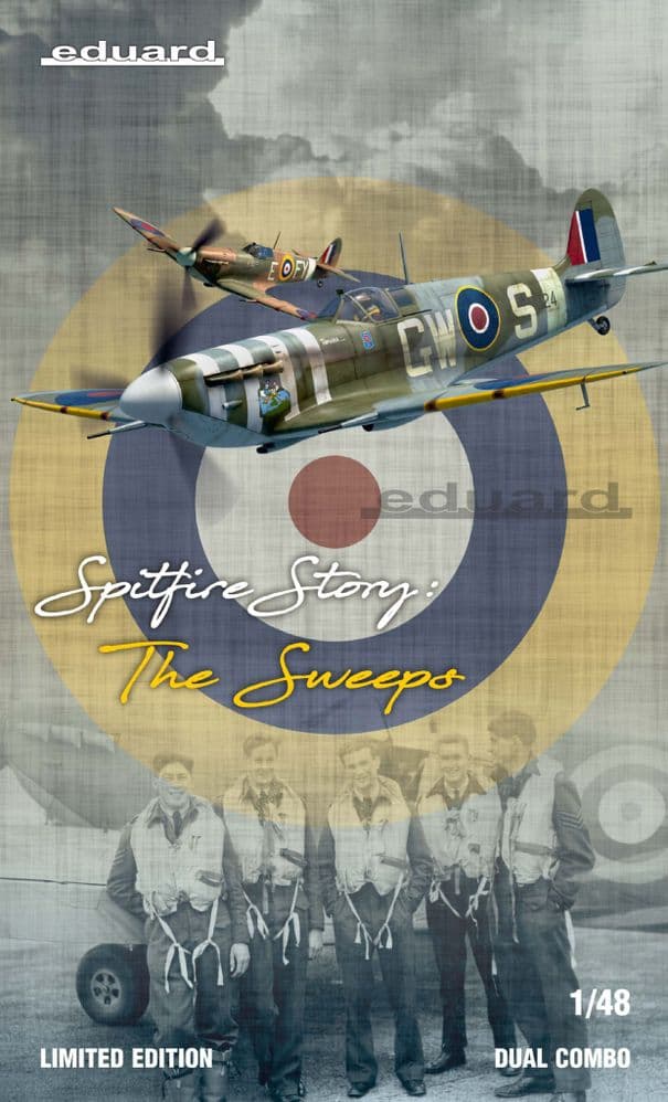 Eduard 1/48 Spitfire Story: The Sweeps Dual Combo Limited Edition # K11153