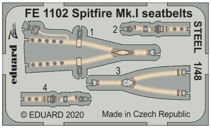 Eduard Zoom FE1102 1/48 Supermarine Supermarine Mk.I AIRFIX