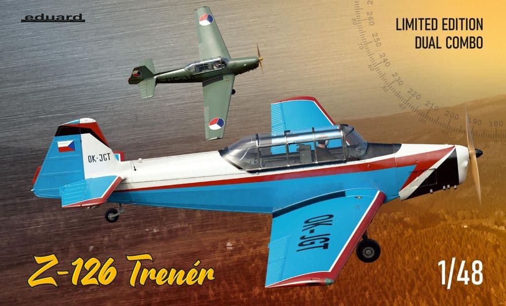 Eduard 1/48 Z-126 Trener Dual Combo Limited Edition # K11156