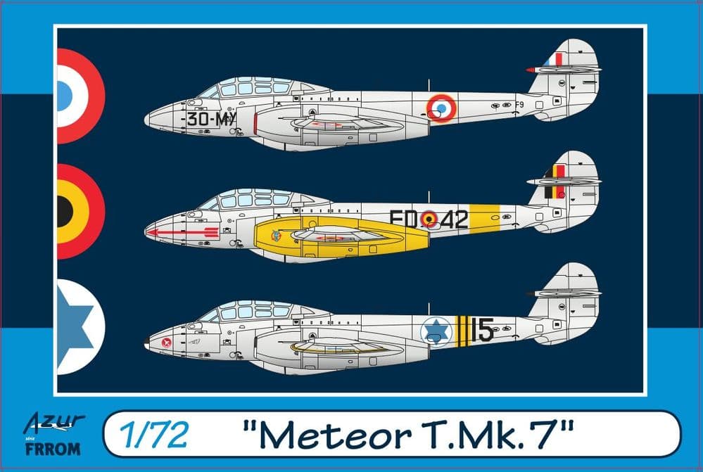 Frrom-Azur 1/72 Gloster Meteor T Mk.7 # FR045