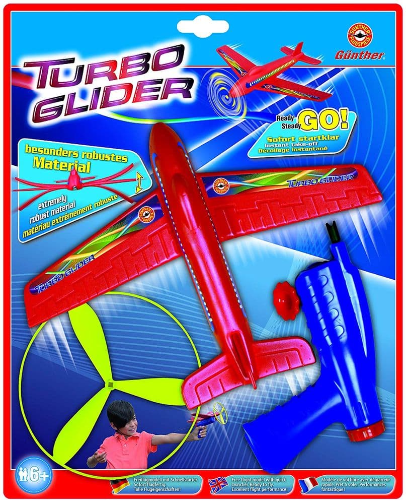 Gunther - Turbo Glider - Power Airplane with Speed Launcher # 16