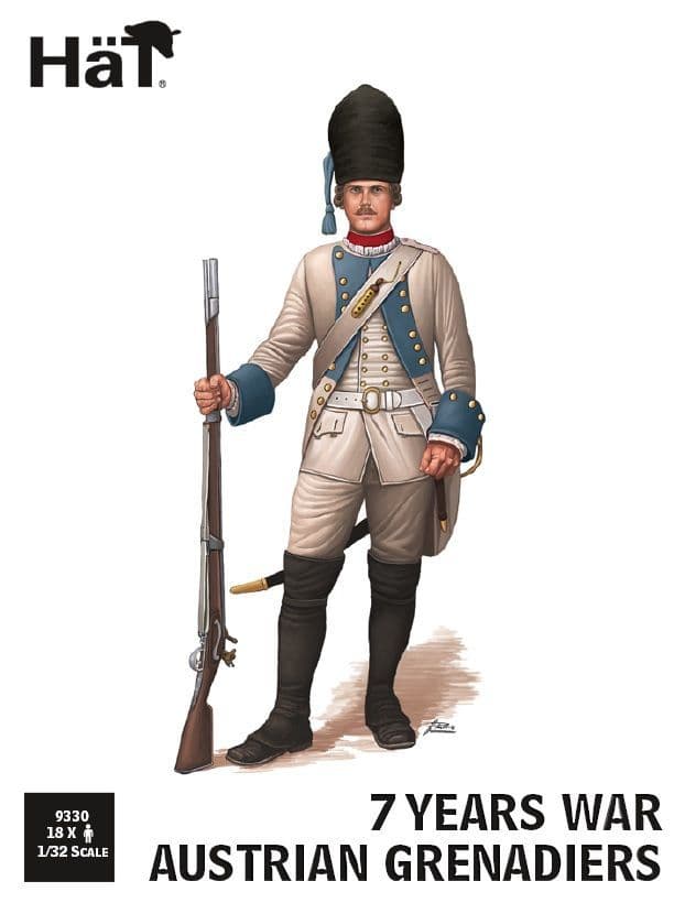 HaT 1/32 7 Years War Austrian Grenadiers # 9330