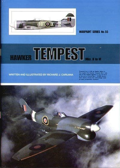 Hawker Tempest Mk.II to Mk.VI - By Richard J. Caruana