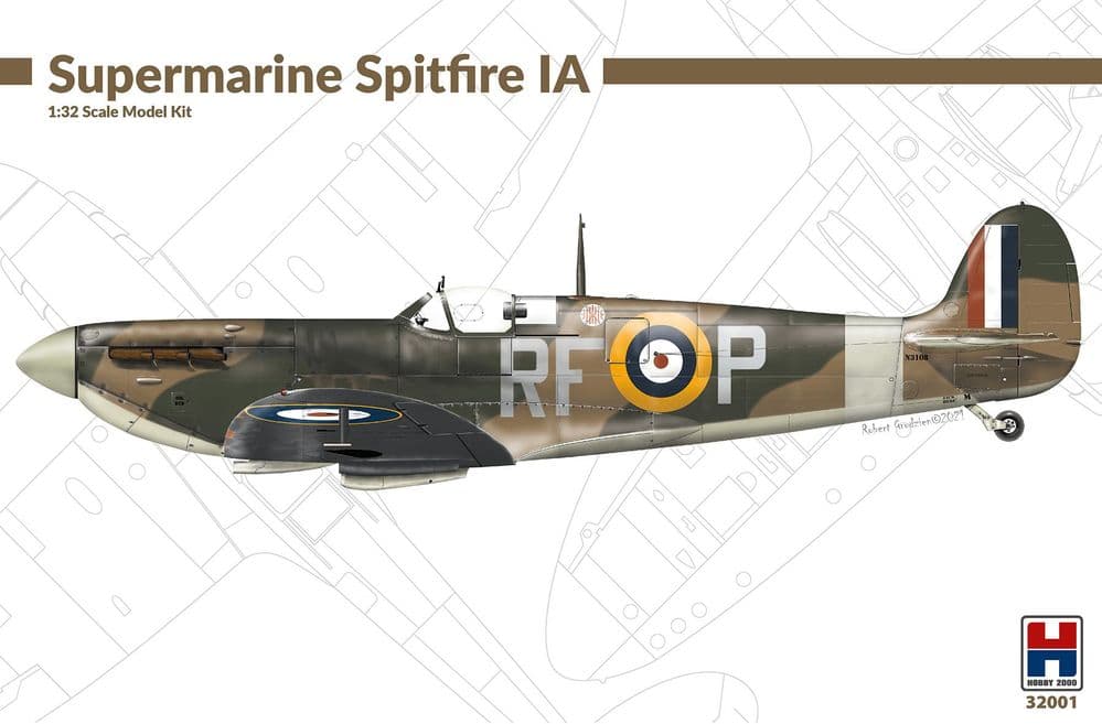 Hobby 2000 1/32 Supermarine Spitfire Mk.IA # 32001