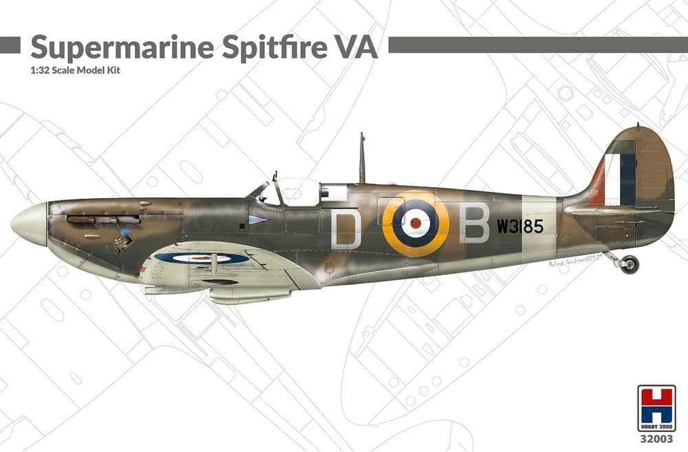 Hobby 2000 1/32 Supermarine Spitfire Mk.VA # 32003