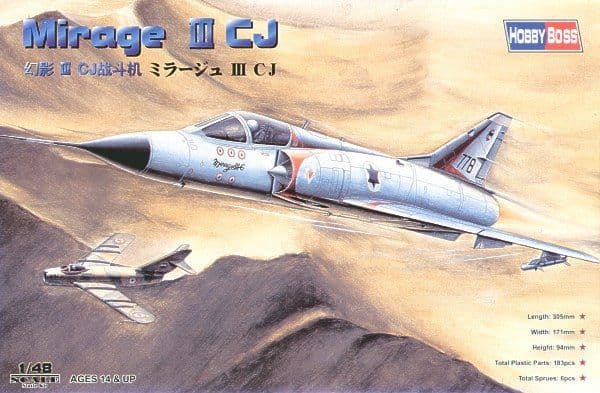 Hobby Boss 1/48 Mirage IIICJ # 80316