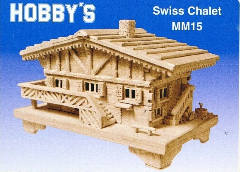 Hobby's Craft Kit - Swiss Chalet Matchstick Kit # MM15