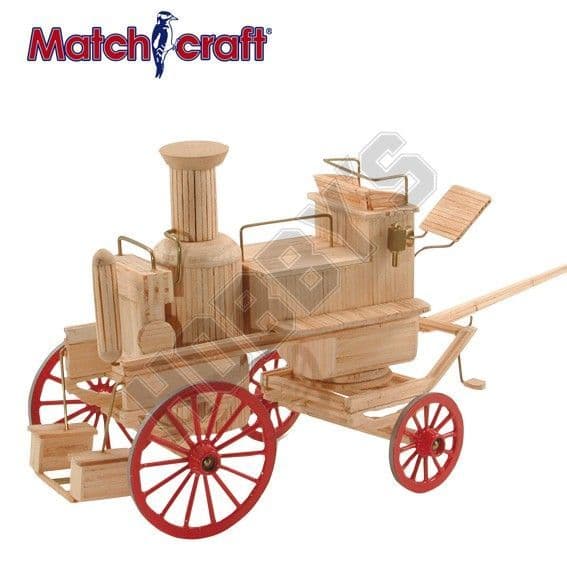 Hobby's Matchcraft - Horsedrawn Fire Engine Matchstick Kit # 11542