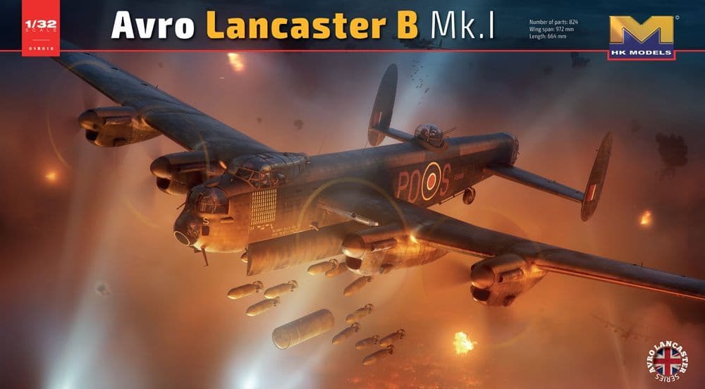 Hong Kong Models 1/32 Avro Lancaster B Mk.I # 01E10