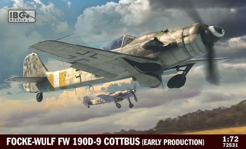 IBG 1/72 Focke Wulf Fw-190D-9 Cottbus (Early Production) # 72531