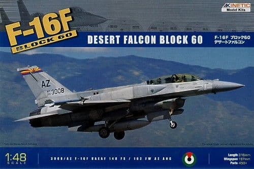 Kinetic 1/48 F-16F Block 60 Desert Falcon UAEAF # 48008