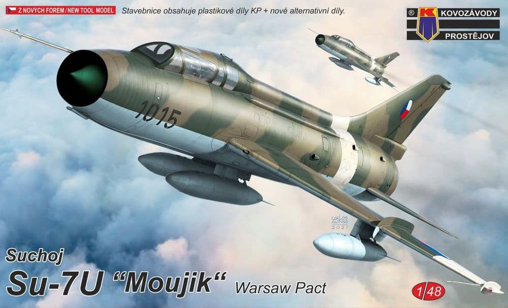 Kovozavody Prostejov 1/48 Sukhoi Su-7UM 'Moujik Warsaw Pact' # 4821