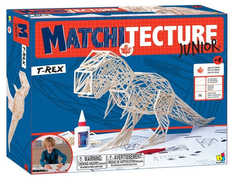 Matchitecture Junior - T-Rex Matchstick Kit # 6801