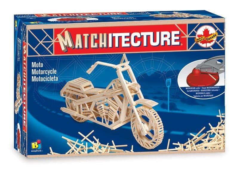 Matchitecture - Motorcycle Matchstick Kit # 6649