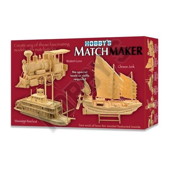 Matchmaker - Mississippi Riverboat Matchstick Kit # 004
