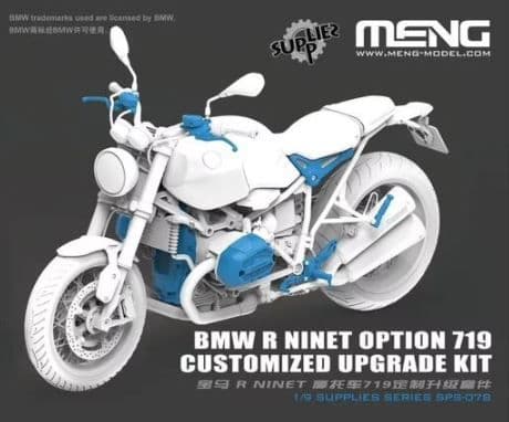 Meng 1/9 BMW R nine T Option 719 Customized (Resin) Upgrade Kit # SPS-078